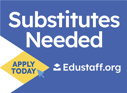 Apply today to substitute!